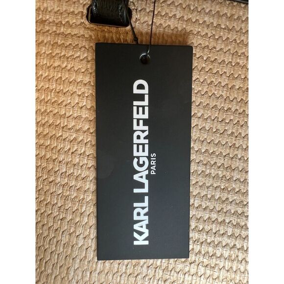 NWT Karl Lagerfeld Maybelle Straw Tote - Picture 5 of 6